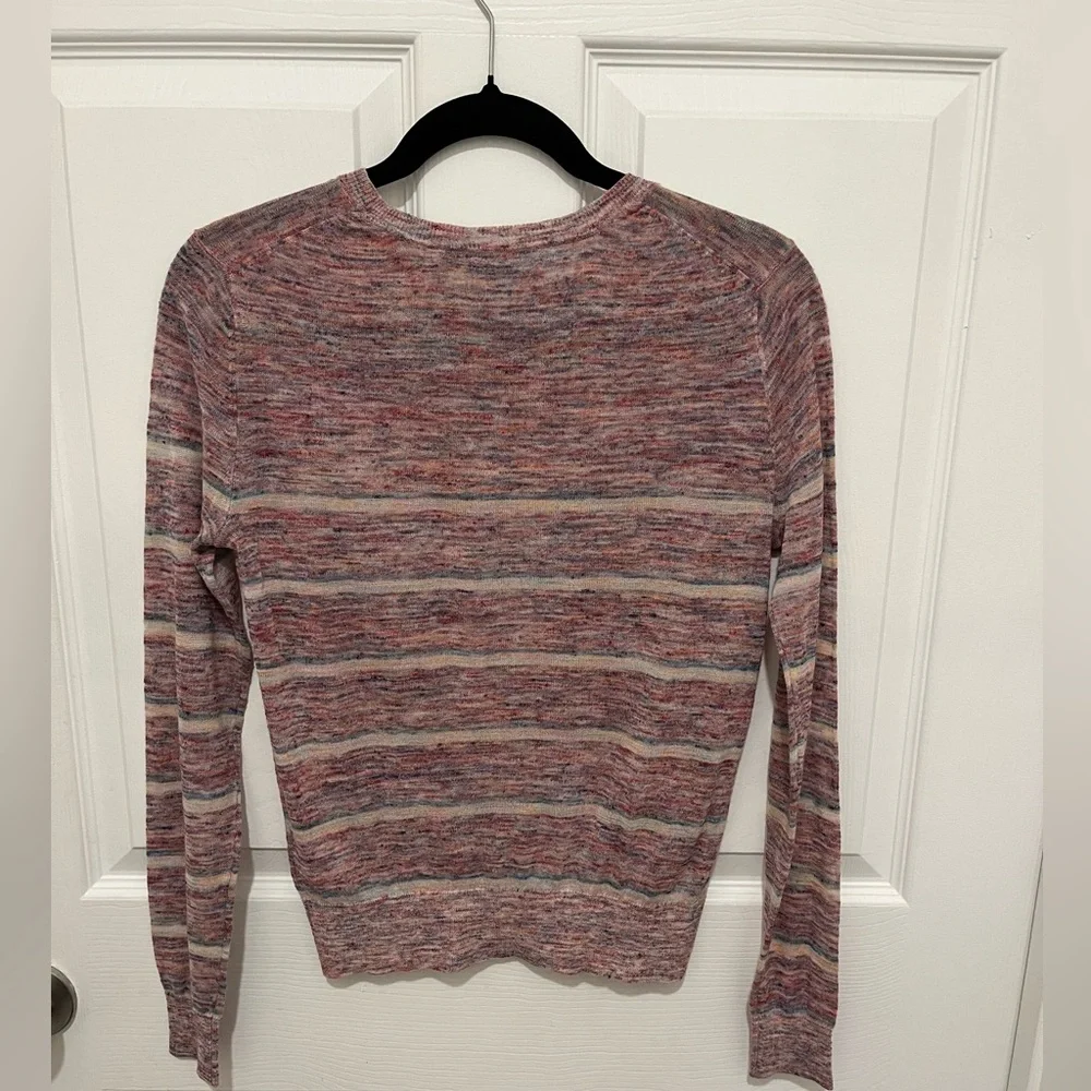 Veronica Beard Henderson Linen Blend Sweater Size XS